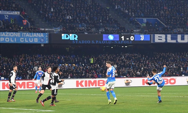 Ronaldo ghi bàn, Juventus vẫn thua sốc trước Napoli - Bóng đá Việt Nam