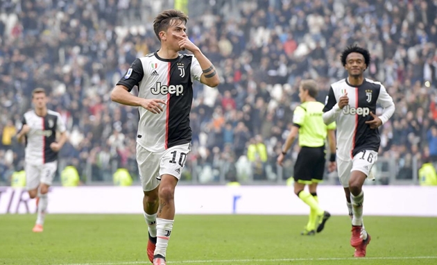 Dybala thay Ronaldo 