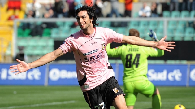 10 cầu thủ nổi tiếng từng khoác áo Palermo: 