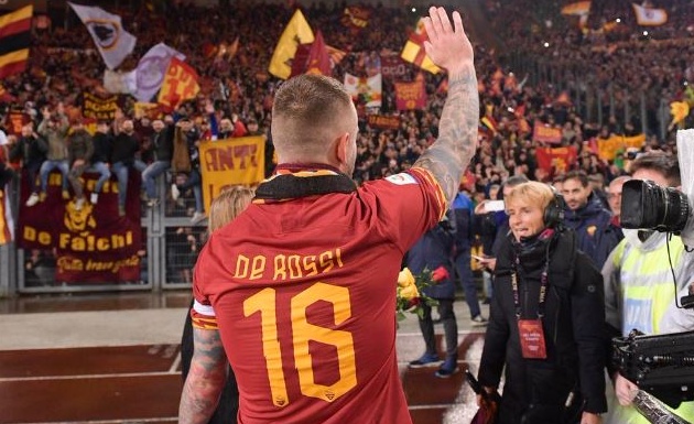 Ngày này năm xưa, De Rossi chia tay AS Roma - Bóng Đá