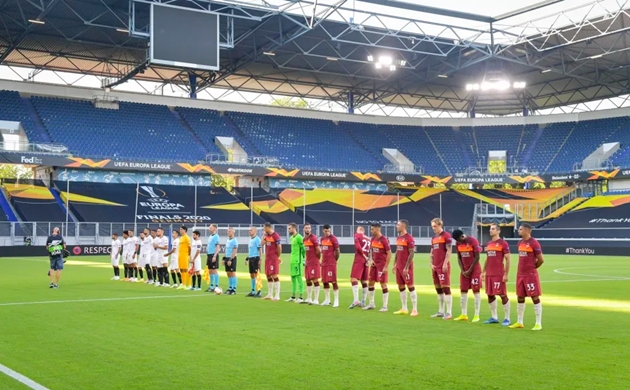 Ảnh trận Sevilla - AS Roma - Bóng Đá