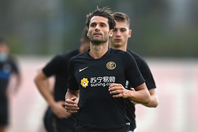 Ảnh Inter Milan tập trước trận gặp Shakhtar - Bóng Đá