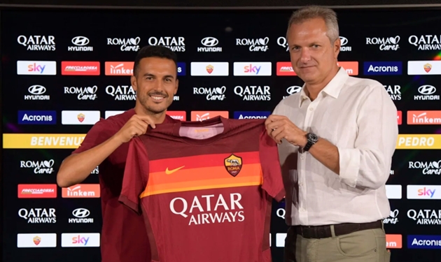 CHÍNH THỨC: Pedro gia nhập AS Roma - Bóng Đá