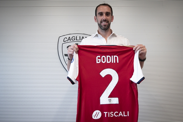 CHÍNH THỨC: Diego Godin gia nhập Cagliari - Bóng Đá