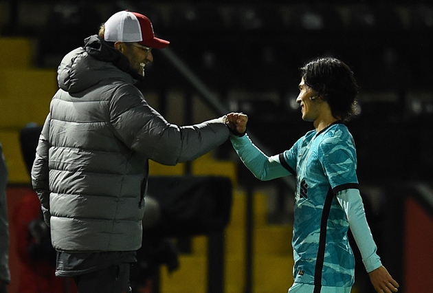 Jurgen Klopp explains where Takumi Minamino will fit in Liverpool team alongside Diogo Jota - Bóng Đá