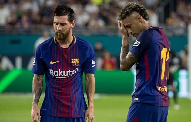 Neymar đoạn tuyệt, Barca tìm ai thay Messi? - Bóng Đá