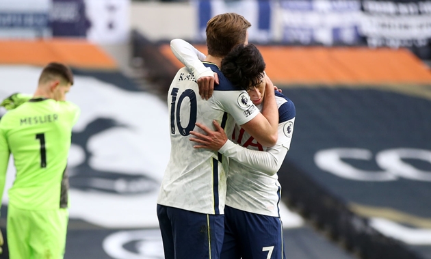 Kane & Son equal all-time Premier League goalscoring record with strike for Tottenham vs Leeds - Bóng Đá