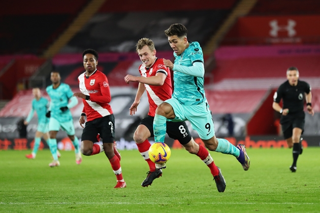 Thống kê trận Southampton - Liverpool - Bóng Đá