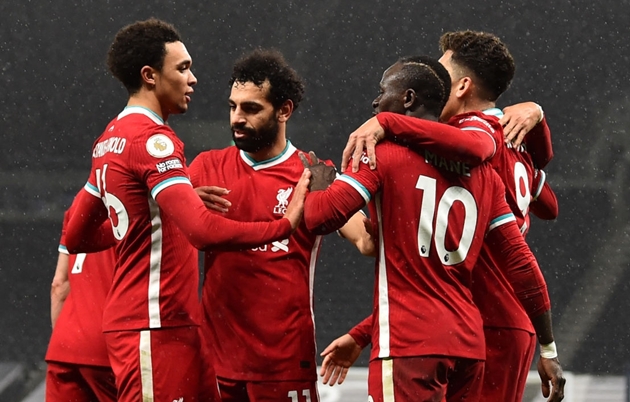 Liverpool đã đánh bại Tottenham ngay trên sân khách.