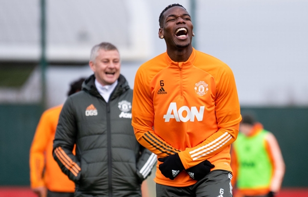 Tiền vệ người Pháp đang hạnh phúc ở Old Trafford.