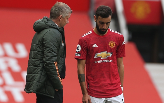 Ảnh bài viết Bruno Fernandes: "Thật tốt khi thấy Solskjaer nổi giận"