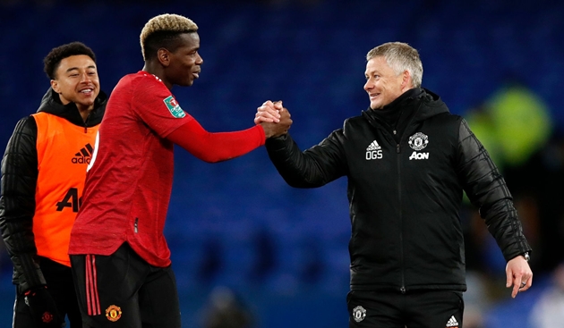 Paul Pogba đang hạnh phúc ở Manchester United.