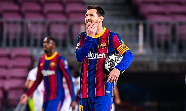 Thua thảm PSG, Messi 
