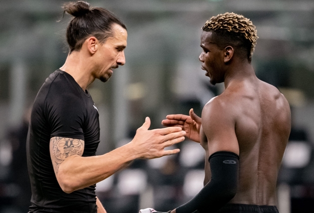 Ibra thân mật với Pogba - Bóng Đá