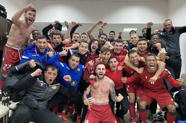 Armenia - bất ngờ lớn nhất tại vòng loại World Cup 2022 - Bóng Đá