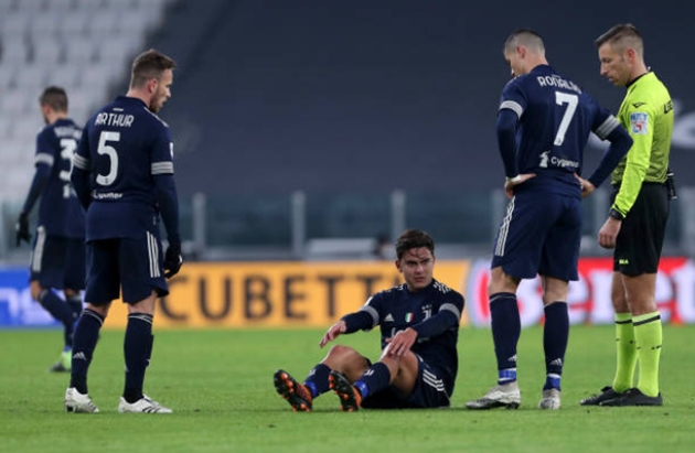 Bên cạnh đó, Paulo Dybala còn thường xuyên phải nghỉ thi đấu dài hạn vì chấn thương.