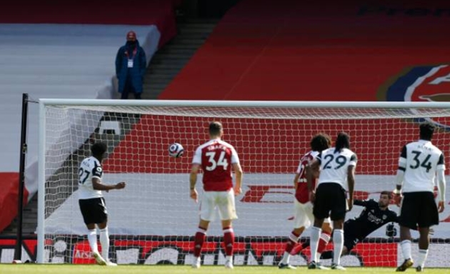 Thống kê Arsenal 1-1 Fulham - Bóng Đá