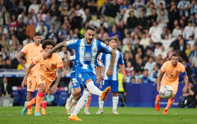 Joselu đã chơi rất ấn tượng dù không thể giúp Espanyol trụ hạng thành công.