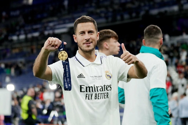 Dù đã giành mọi vinh quang cùng Real Madrid, Hazard vẫn không thể hài lòng về những gì bản thân đã làm được ở đội bóng Hoàng gia.