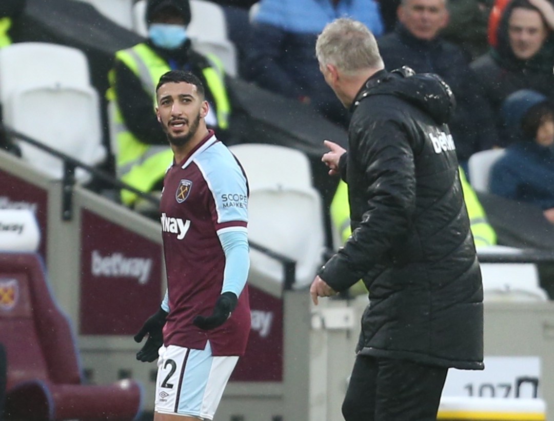 Benrahma không còn được David Moyes yêu thích.
