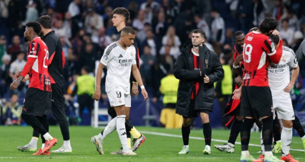 Real Madrid 1-3 AC Milan: Thua tâm phục khẩu phục tại Bernabeu