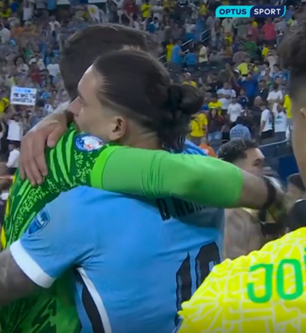 Brazil bại trận, Darwin Nunez nhanh chóng có hành động với Alisson Becker