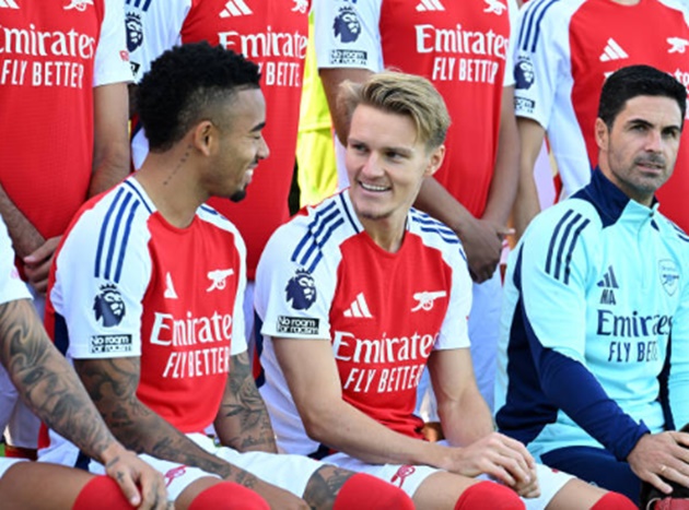 Ảnh bài viết Đội hình Arsenal đấu Man City: Ai thay Odegaard? Hàng công lạ lẫm