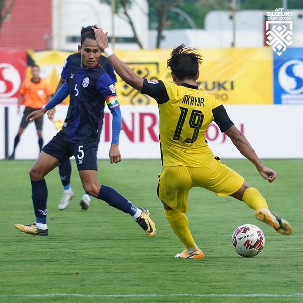 Akhyar Rashid có ngày thi đấu xuất sắc với bàn nâng tỷ số lên 2-0.