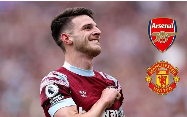 Kịch bản điên rồ giúp Man Utd cướp Declan Rice từ tay Arsenal - Bóng Đá