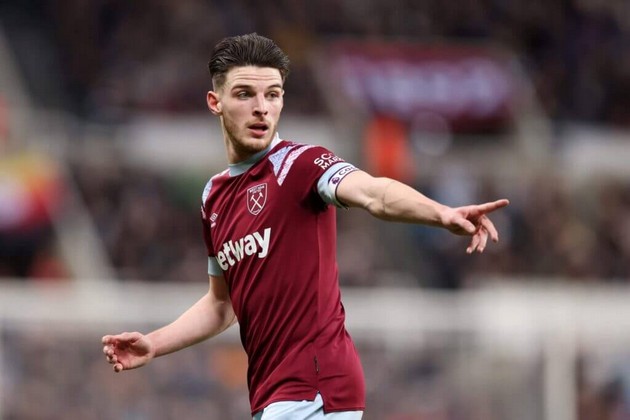 Kịch bản điên rồ giúp Man Utd cướp Declan Rice từ tay Arsenal - Bóng Đá