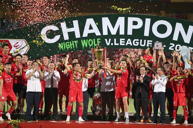 3 yếu tố tạo nên ngôi vô địch thuyết phục của CAHN tại V-League 2023 - Bóng Đá