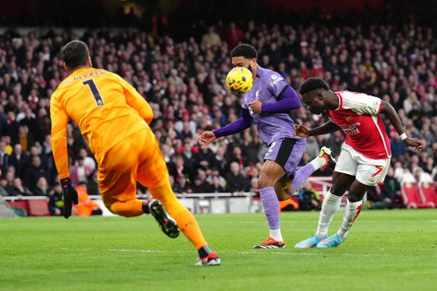 5 điểm đen sạm của Liverpool vô trận gặp gỡ Arsenal: Alisson bị ma mãnh nhập, Không Salah, ko đột vươn lên là - Bóng Đá