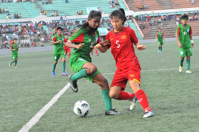 U16 nữ Việt Nam lọt vào vòng hai giải bóng đá U16 nữ châu Á 2019 - Bóng Đá