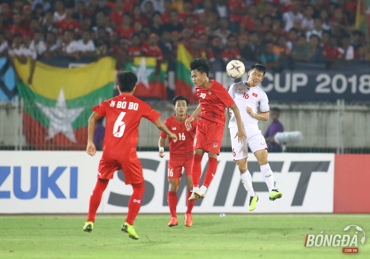 TRỰC TIẾP ĐT Myanmar 0-0 ĐT Việt Nam: Công Phượng dứt điểm nguy hiểm - Bóng Đá