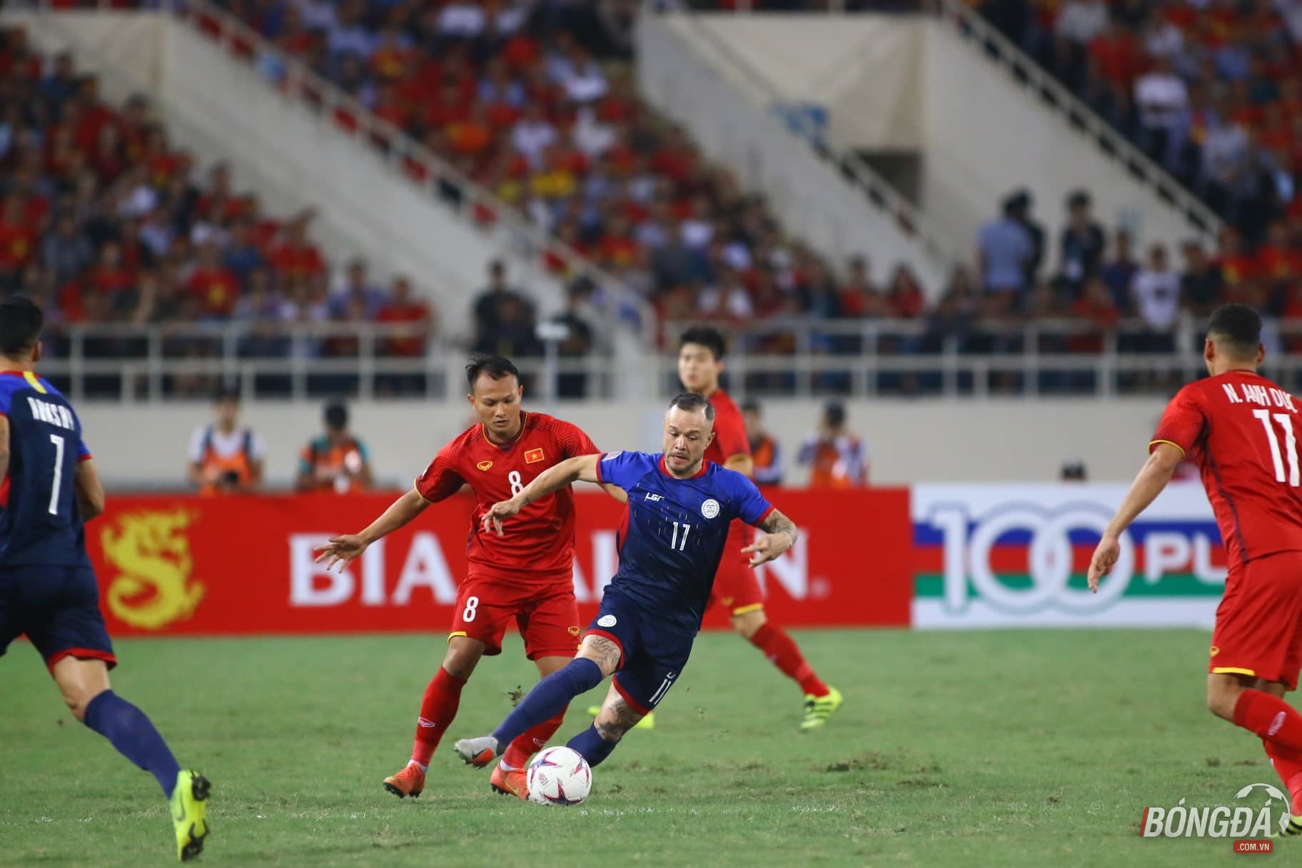 TRỰC TIẾP ĐT Việt Nam 0-0 ĐT Philippines: Đội khách pressing - Bóng Đá