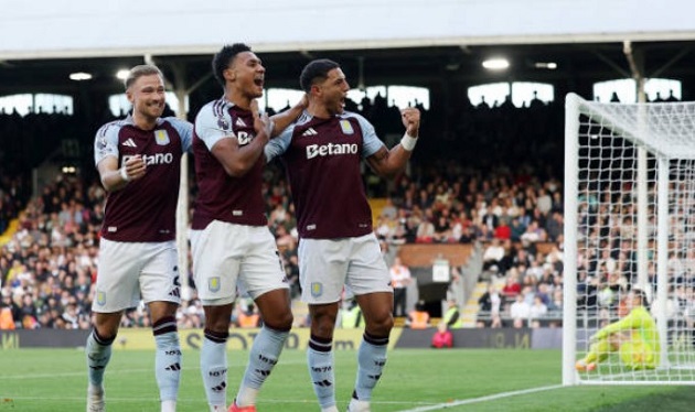 Ngược dòng thành công, Aston Villa chen chân vào top 4