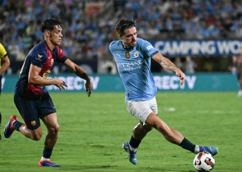5 điểm nhấn Barca 2-2 Man City: Grealish ghi điểm tuyệt đối với Pep; Lứa trẻ Barca đầy hứa hẹn
