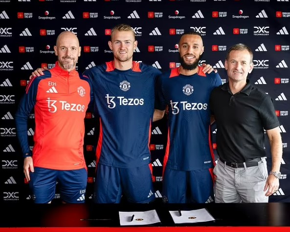 Số áo của hai tân binh Man Utd, trước đây ai đã mặc?