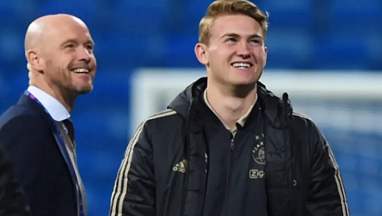 Ảnh bài viết Ten Hag siêu giỏi khi phát triển thành công De Ligt