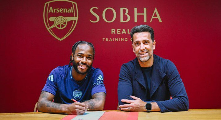 Ảnh bài viết CHÍNH THỨC! Raheem Sterling gia nhập Arsenal