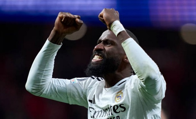UEFA ra tay: Rudiger nguy cơ vắng mặt khi Real chạm trán Arsenal