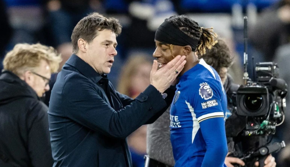 Pochettino giải thích lý do để Madueke đá phạt đền - Bóng Đá