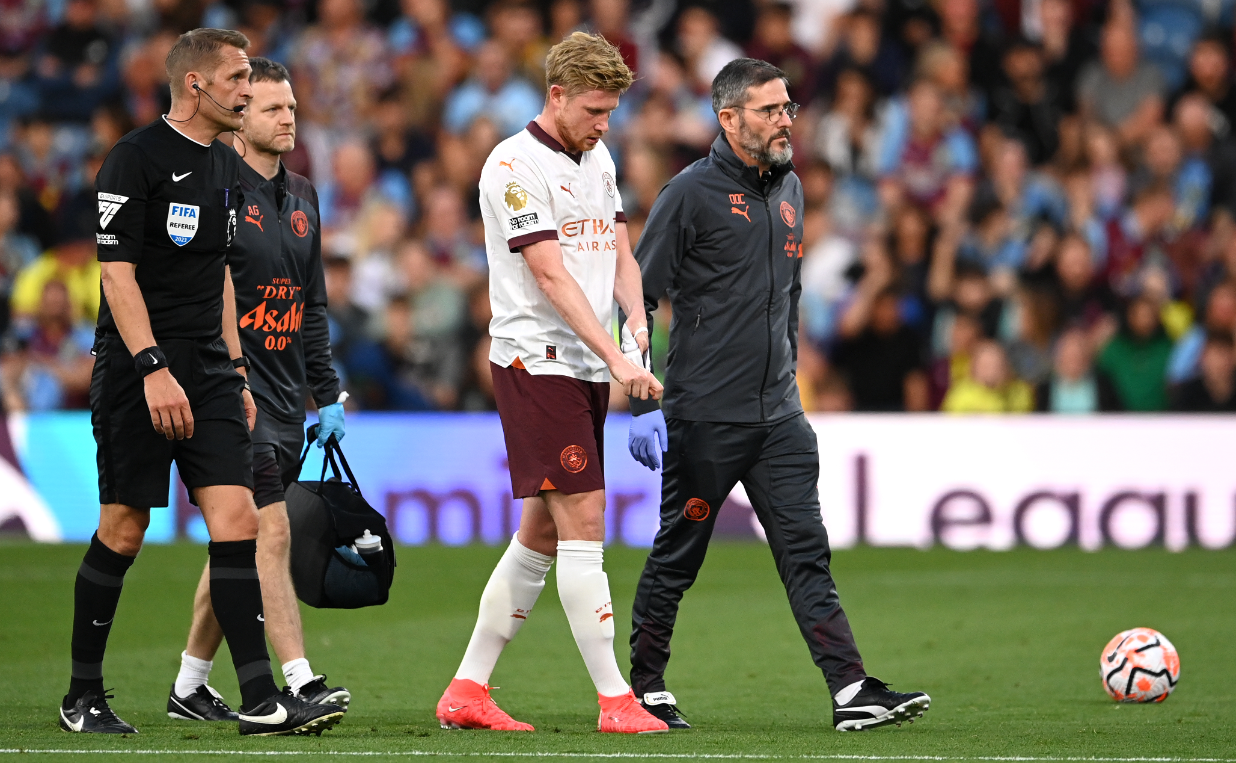Kevin De Bruyne rời xa sân cỏ gần 5 tháng.