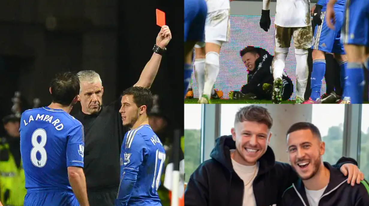 Gác lại kỷ niệm không mấy êm đẹp trong quá khứ, Hazard và Morgan giờ là bạn tốt của nhau.