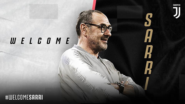 CHÍNH THỨC: Maurizio Sarri trở thành HLV trưởng Juventus - Bóng Đá