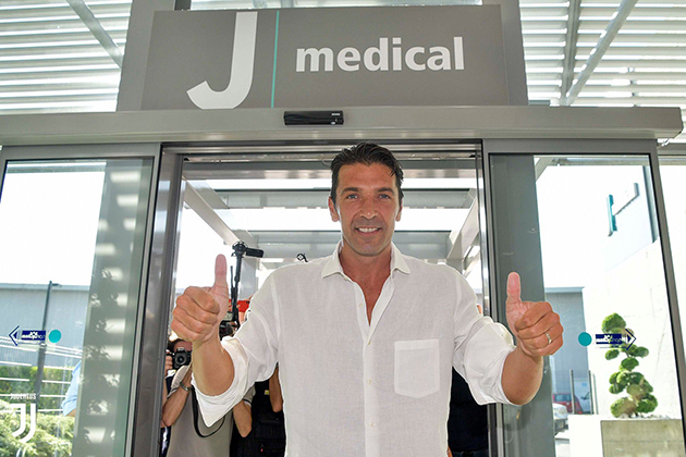 CHÍNH THỨC: Huyền thoại Gianluigi Buffon đã trở về Juventus - Bóng Đá