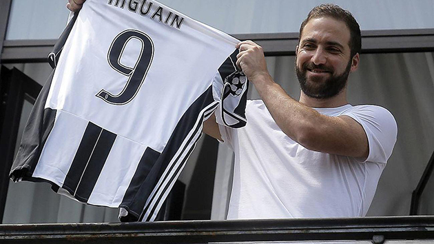 Gonzalo Higuain và câu chuyện về số áo huyền thoại tại Juventus - Bóng Đá