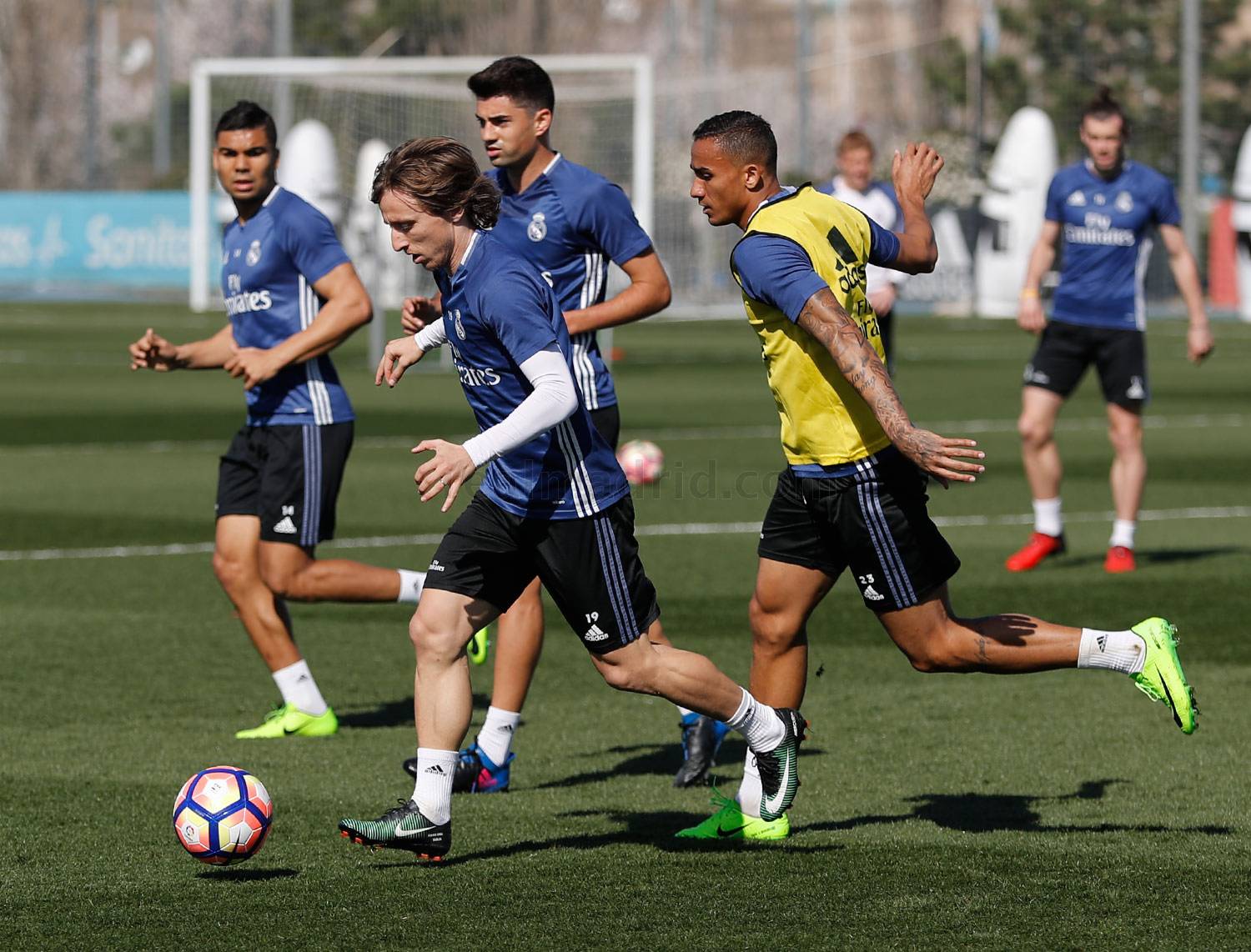 Buổi tập của real - Bóng Đá
