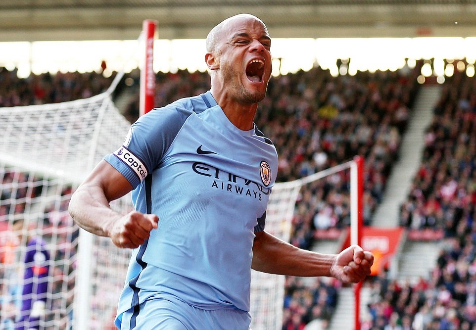 Ảnh bài viết Kompany nổ súng, Man City đánh bại Southampton 3 bàn không gỡ