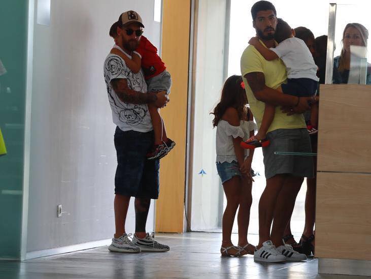 Ảnh bài viết Messi và Suarez đã có mặt tại Barcelona